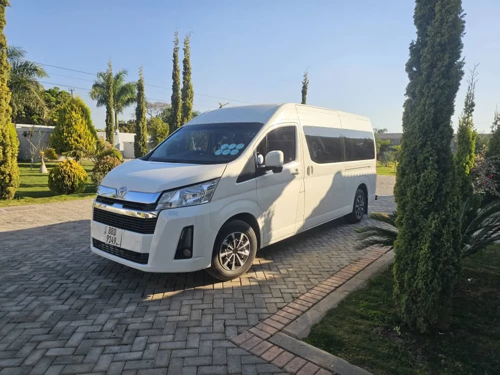 Toyota van in the fleet